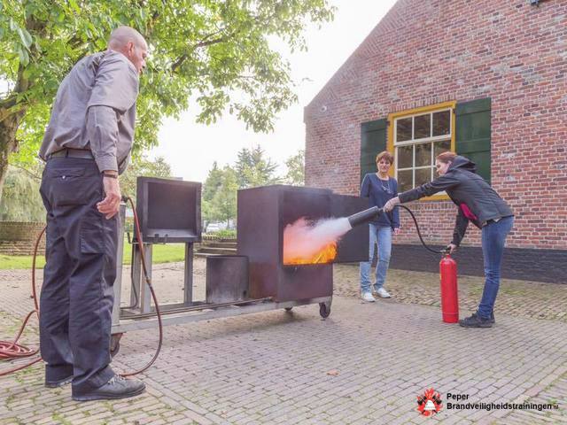 Museum ’t Oude Slot in Veldhoven trainingslocatie én klant van Peper Brandveiligheidstrainingen